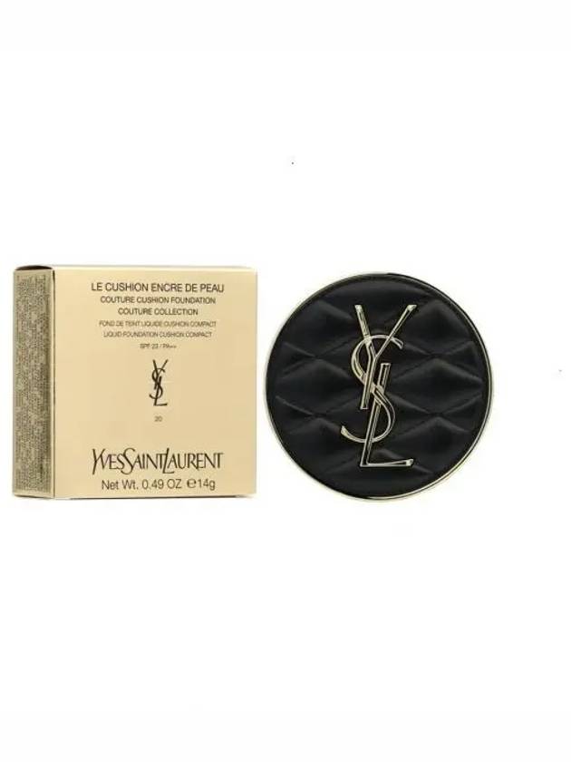 입생로랑 엉크르 드 뽀 쿠션 꾸뛰르 컬렉션 2024 퀄팅 슬림 쿠션 14g 271071