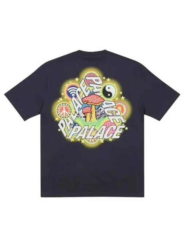 팔라스 번 5G 티셔츠 네이비 22FW Palace Bun 5G T Shirt Navy 22FW