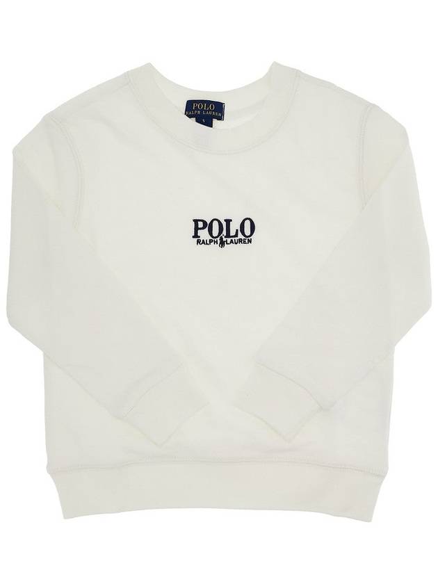 RALPH LAUREN Logo embroidery crewneck sweatshirt