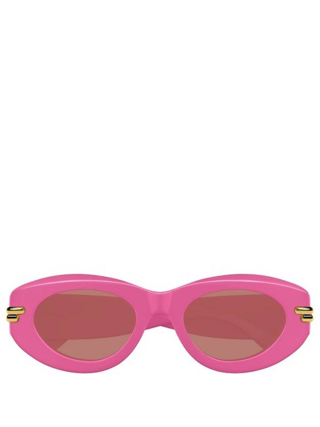 Bottega Veneta Eyewear 타원형 프레임 선글라스