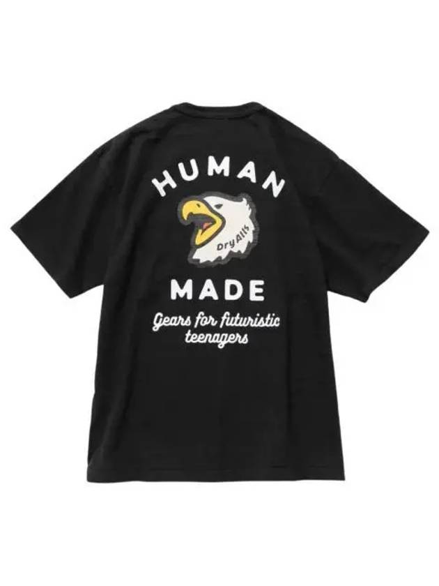 휴먼 메이드 포켓 티셔츠 1 블랙 Human Made Pocket T Shirt 1 Black