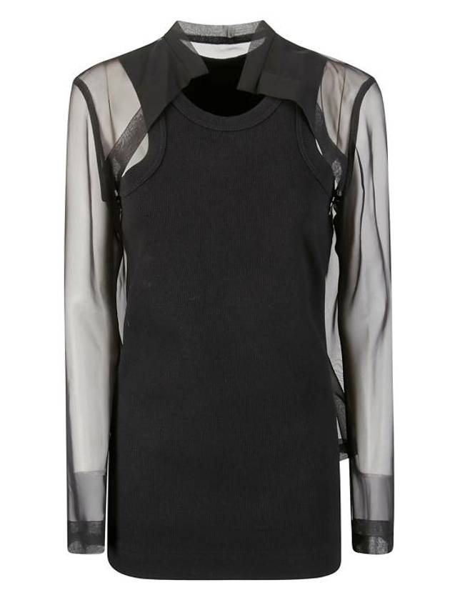 23FW 사카이 반팔 티셔츠 2306833 001