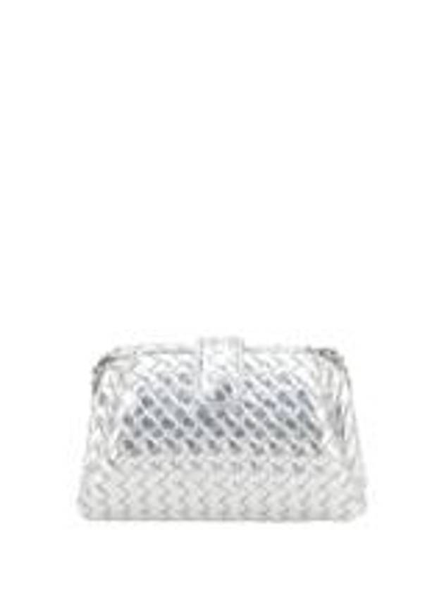 보테가베네타 스몰 로렌 1980 클러치 백 실버