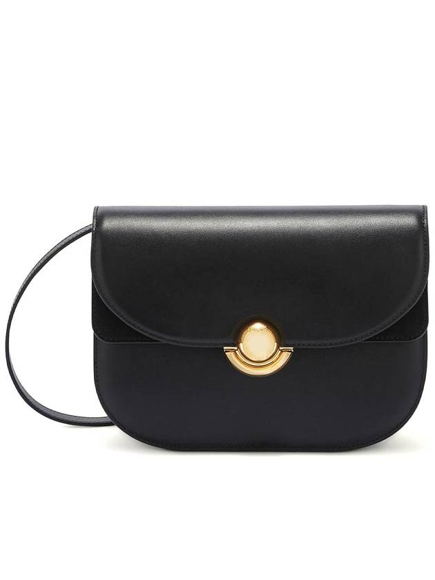Furla Sfera Black Smooth Leather Shoulder Bag