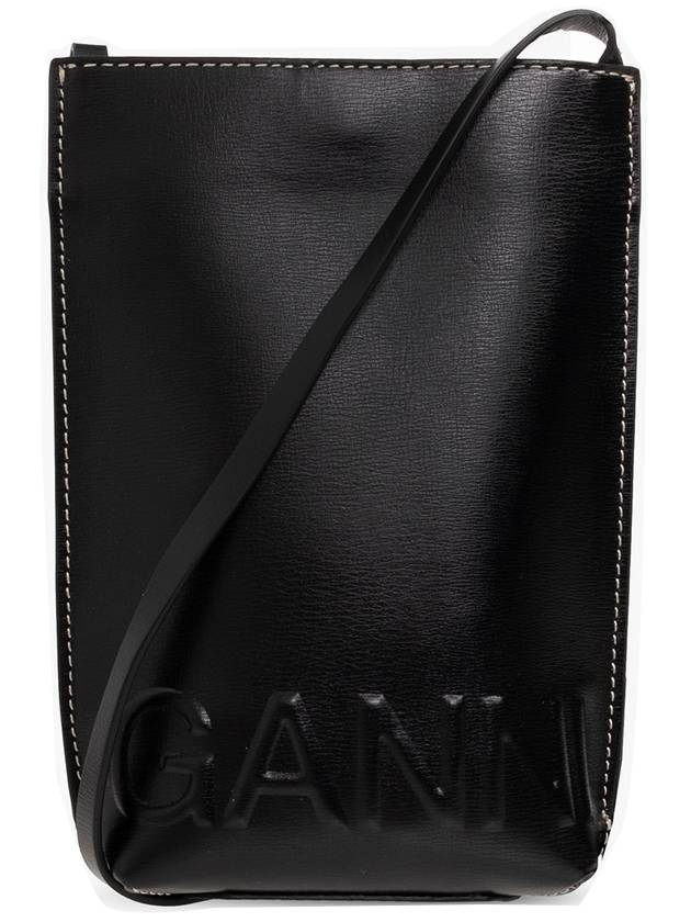 가니 스몰 배너 크로스 백 블랙