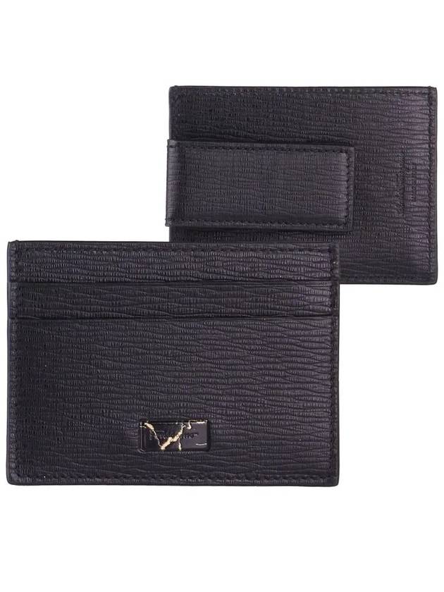 FERRAGAMO 남성 카드 지갑 66 A370 NERO