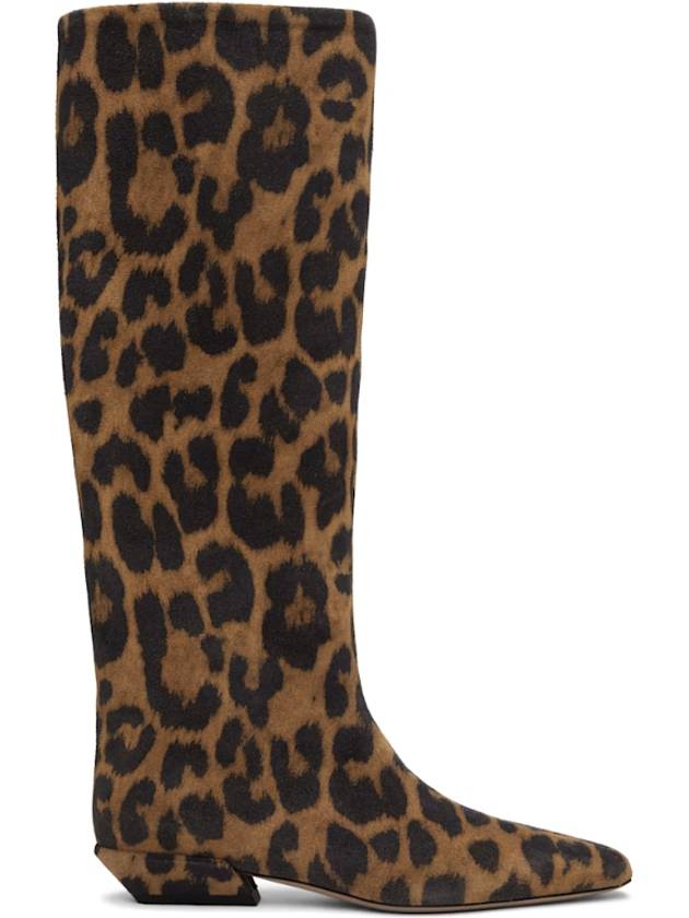 Tan   Black Bettina 25 Tall Boots 251616F115002