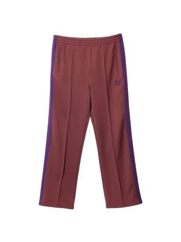 니들스 트랙 팬츠 폴리 스무스 와인 Needles Track Pants Poly Smooth Wine