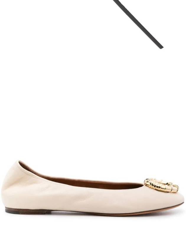 랑방 Melodie leather ballerina shoes FWBAMB03NAPAP24