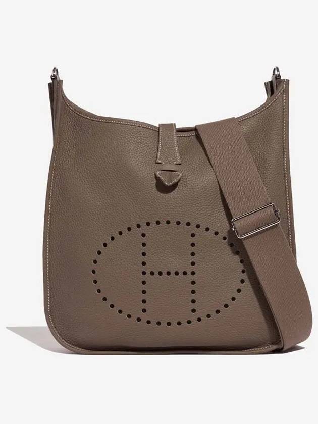 에르메스 에블린 33 에토프 은장 크로스백 H056275CC18