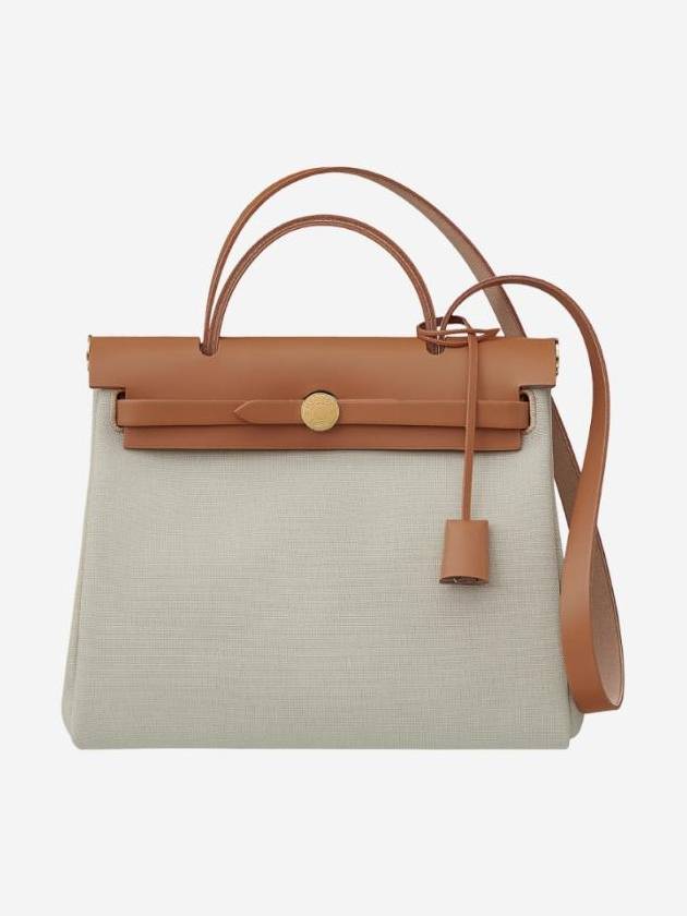 에르메스 에르백 집 31 백 르투르네 밀리터리 캔버스   골드 하드웨어 베통 포브 H078971CCAI