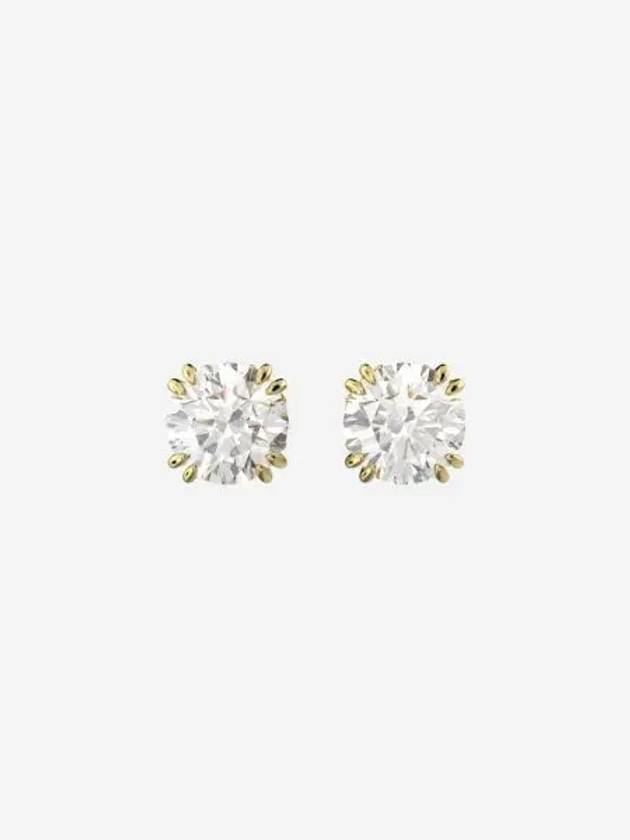 W 스와로브스키 콘스텔라 스터드 이어링 화이트 골드 플래팅 W Swarovski Constella Stud Earrings White Gold Plated