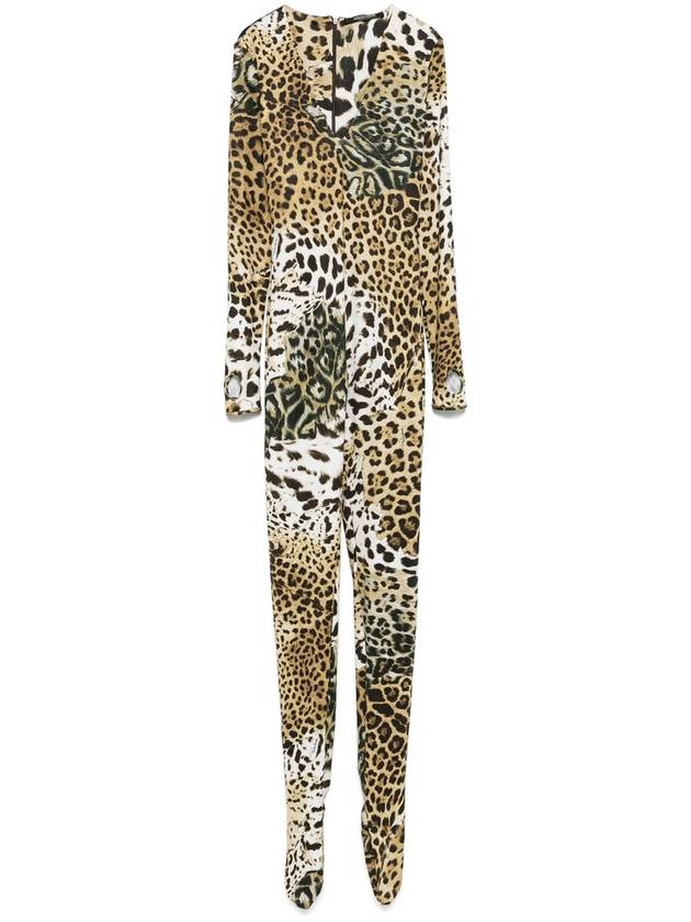 Roberto Cavalli - Yellow Black Jumpsuits