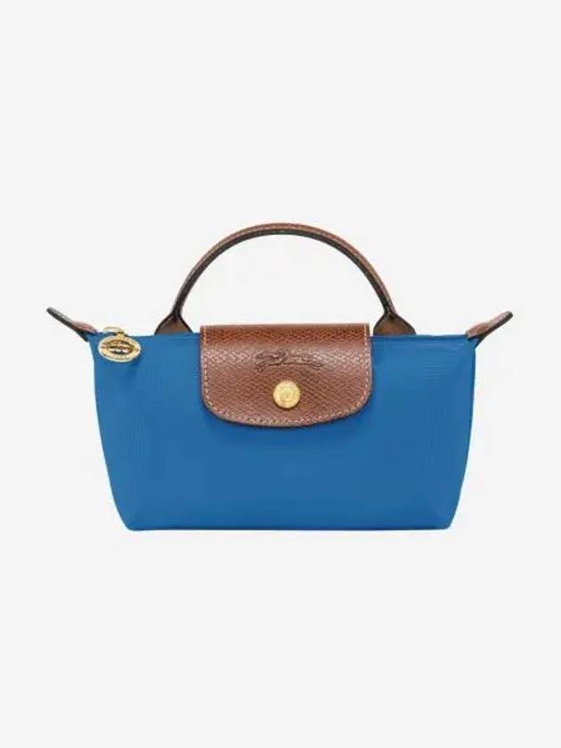 롱샴 르 플리아쥬 오리지널 핸들 파우치 코발트 Longchamp Le Pliage Original Handle Pouch Cobalt