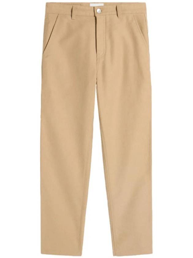 아미 로고 패치 스트레이트 워커 팬츠 H24HTR304CO0083