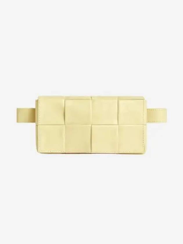 보테가 베네타 카세트백 벨트백 아이스크림 Bottega Veneta Cassette Belt Bag Ice Cream