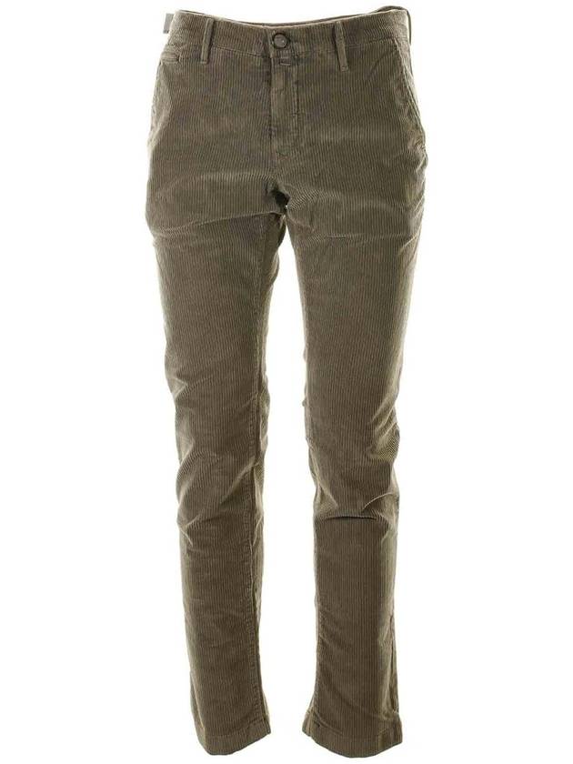 Jacob Cohen Olive Green Trousers