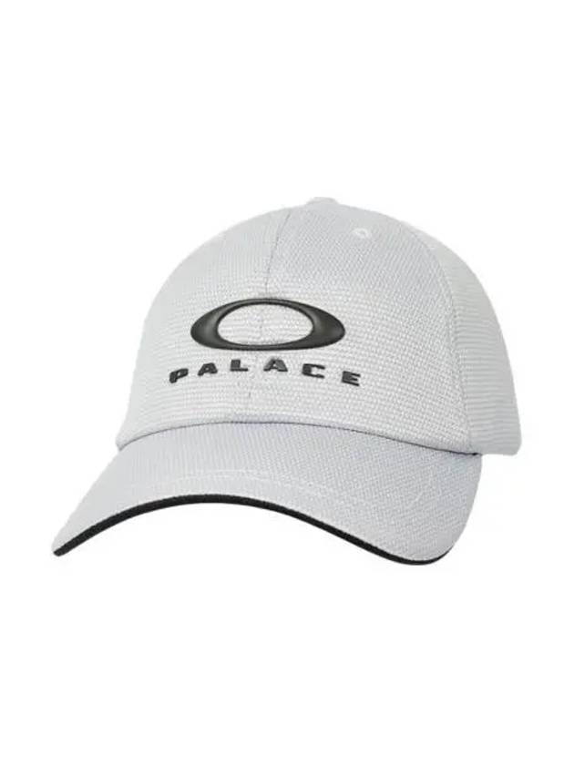 팔라스 x 오클리 6 패널 캡 실버 블랙 23SS Palace x Oakley 6 Panel Silver Black 23SS