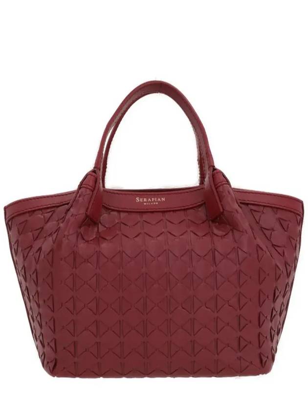 세라피안 미니 시크릿 모자이크 탑 핸들 백 SRMOSWLL684519A_340