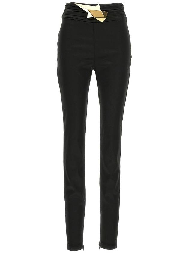 Area - High Wasted Star Stud Leggings