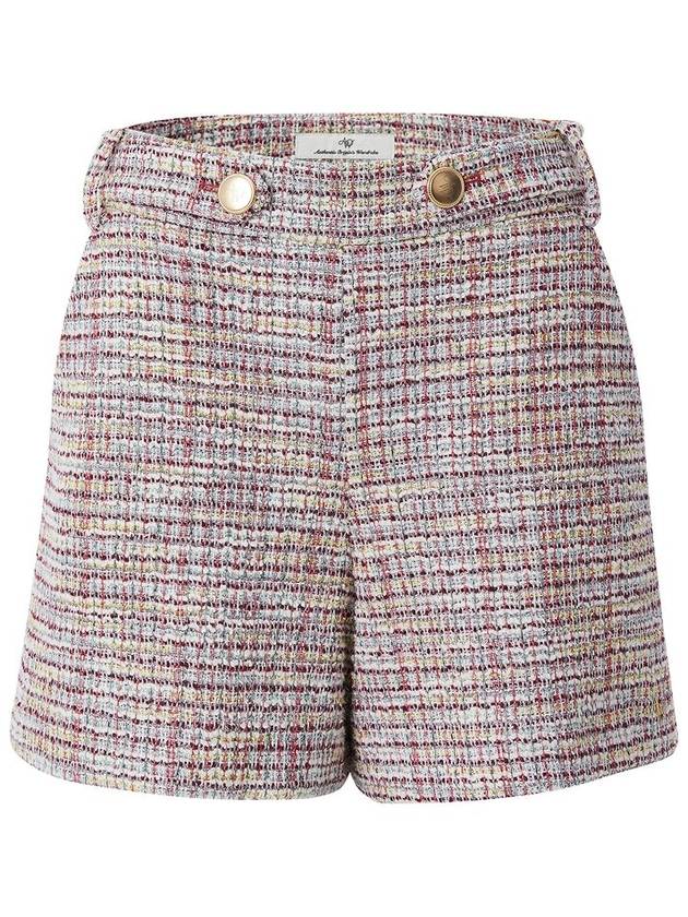 TWEED SHORTS_PINK
