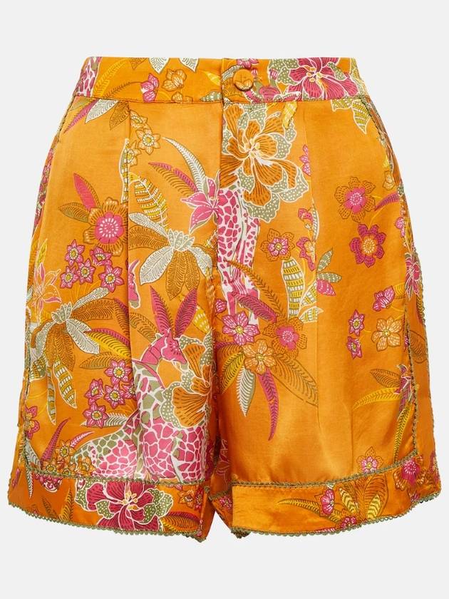 NB04 POUPETTE ST BARTH 여성 숏팬츠 Isabelle floral high rise shorts P00881482