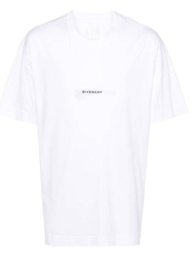 24FW 지방시 반팔 티셔츠 BM71JA3YN1 100 WHITE