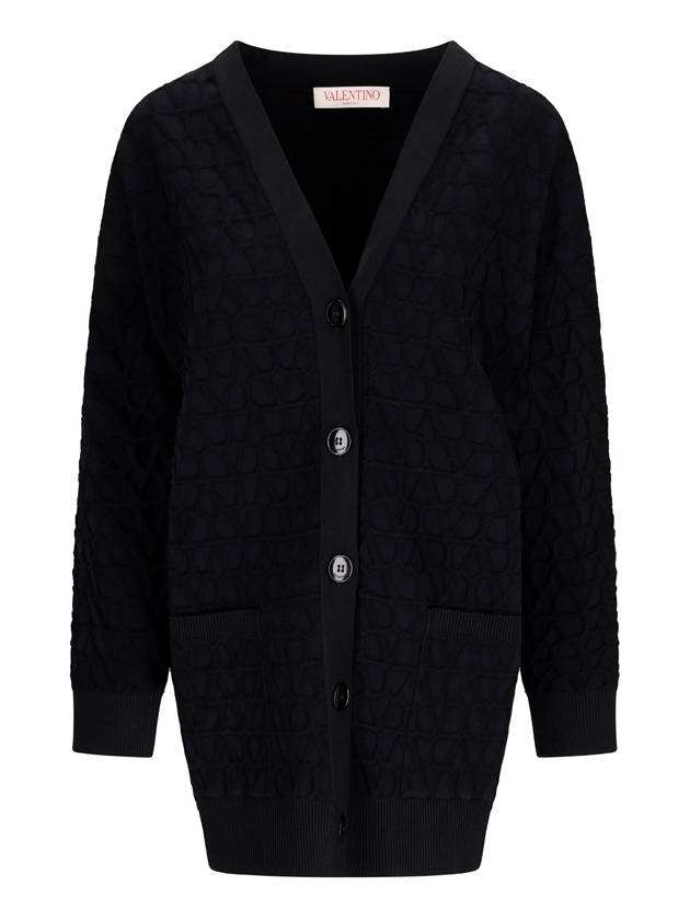 CARDIGAN TOILE ICONOGRAPHE STRETCHED VISCOSE