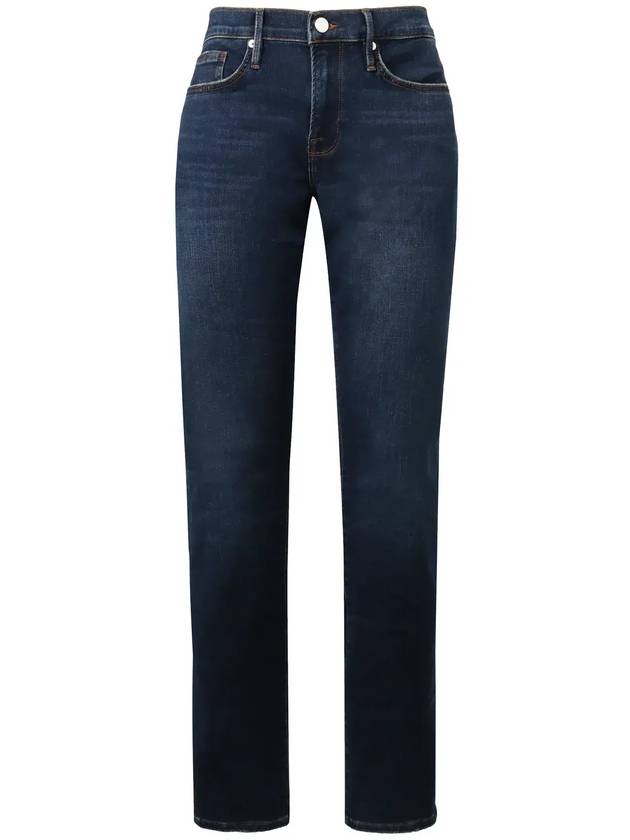 프레임 슬림핏 크롭 진 LMH179_DAXT