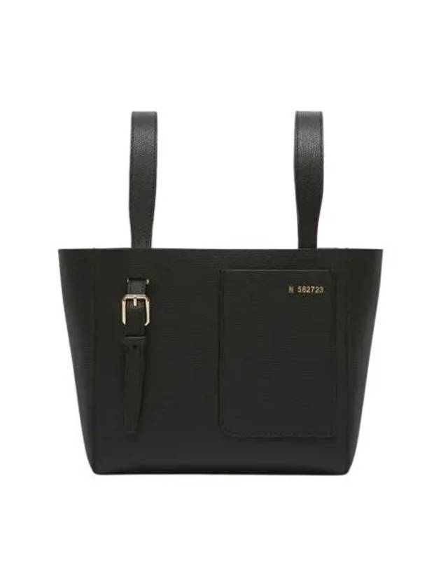 발렉스트라 소프트 버킷 마이크로 백 블랙 Valextra Soft Bucket Micro bag Black
