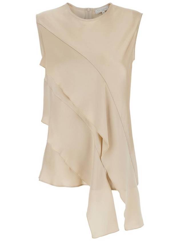 안토넬리 VITERBO SATIN RUFFLES TOP N5853794120