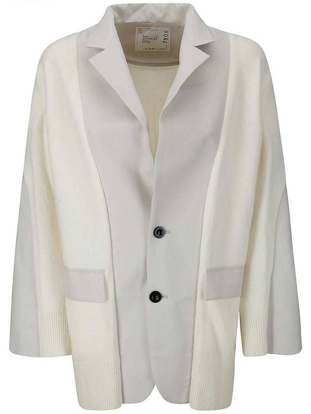 Sacai Suiting X Knit Jacket