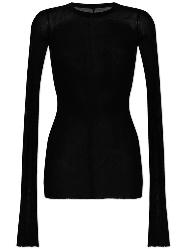 릭오웬스 할리우드 리브 긴팔 티셔츠 블랙