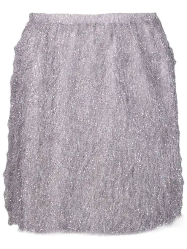 알리시 임벨리시드 미니 스커트 153027_A3259SILVER