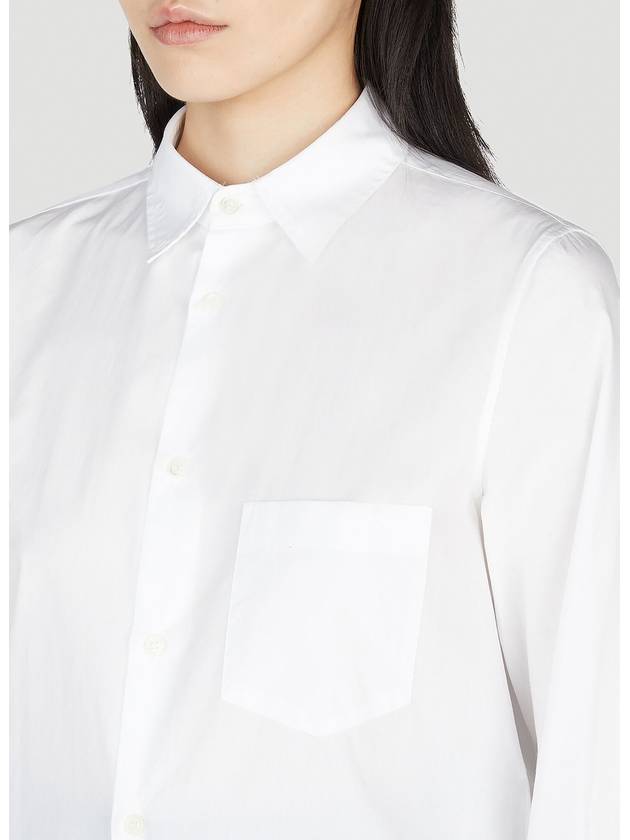 Ann Demeulemeester 버튼 긴팔 셔츠 Ann Demeulemeester Buttoned Long Sleeved Shirt