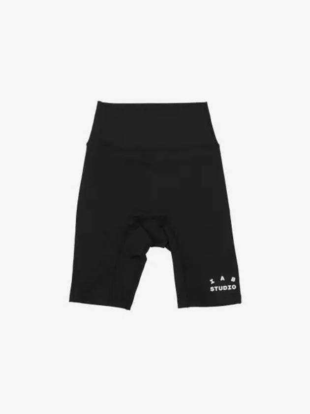 W 아이앱 스튜디오 레깅스 쇼츠 블랙 W IAB Studio Leggings Shorts Black