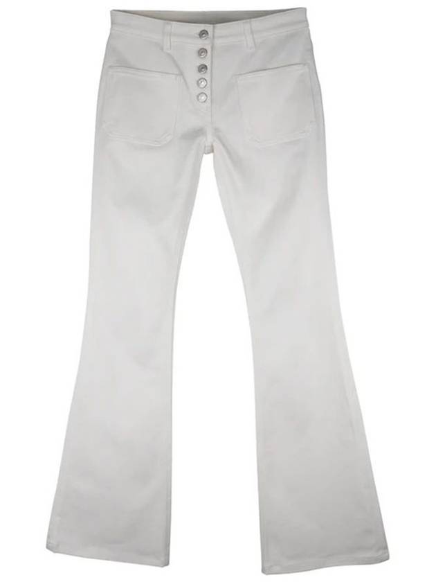 Courr?ges Multiflex 데님 부츠컷 팬츠