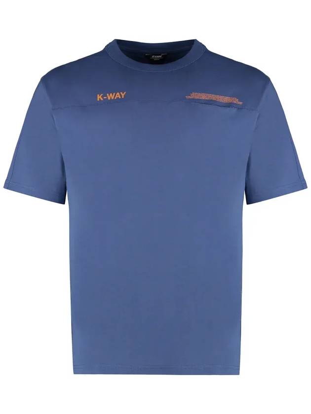 K Way Fantome 로고 티셔츠 K5127GW_AQE