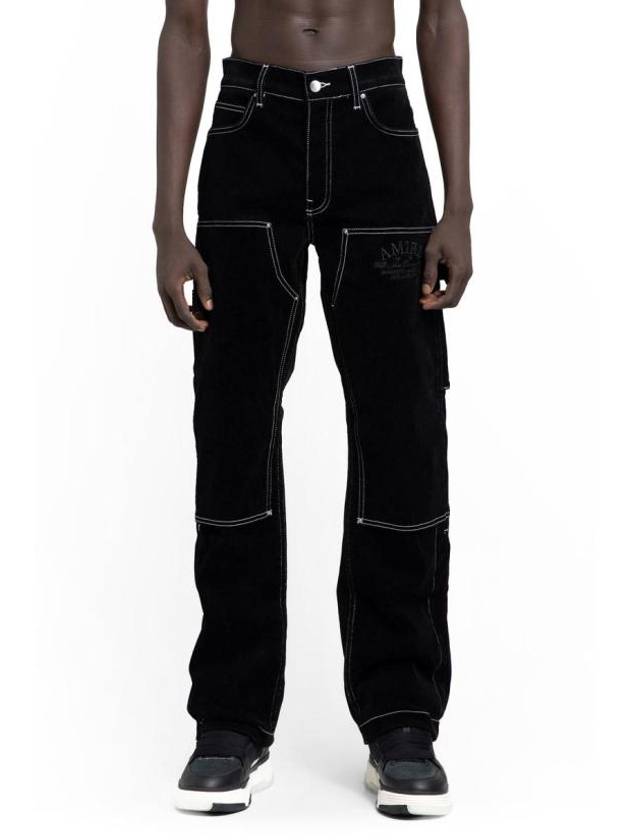 24SS 아미리 데님 스트레이트 팬츠 PS24MDF017 001 BLACK
