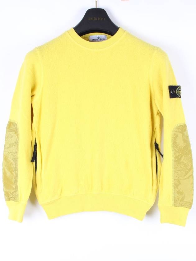 스톤아일랜드 와펜 아동 플리스 맨투맨 10Y