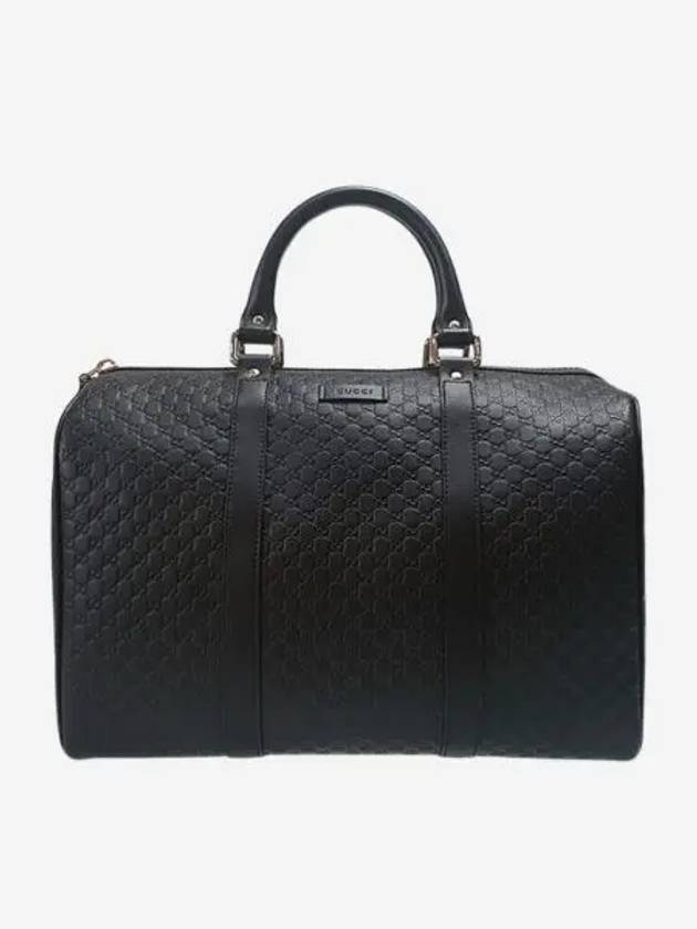 구찌 마이크로 GG 시마 보스턴백 블랙 Gucci Micro GG Ssima Boston Bag Black