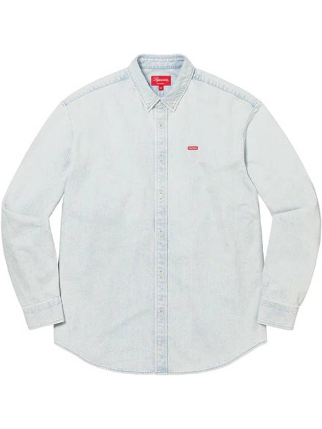 23SS 슈프림 스몰 박스 셔츠 데님 Supreme Small Box Shirt Denim