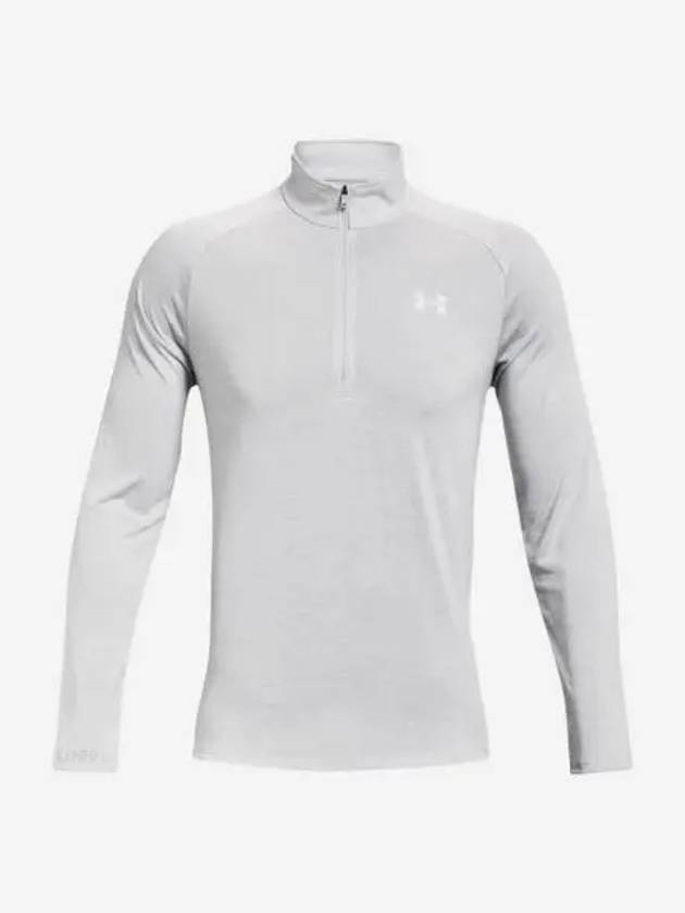 언더아머 테크 하프 집 롱슬리브 헤일로 그레이 Under Armour Tech Half Zip Long Sleeve Halo Gray