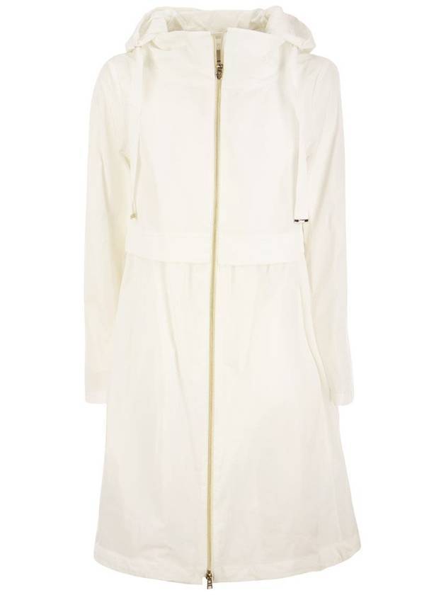 에르노 여성 뉴 테크노 태피터 파카 화이트