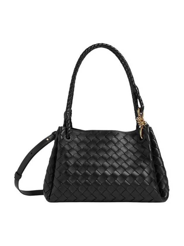 보테가 베네타 미디움 파라슈트 블랙 835921VCPPT1019