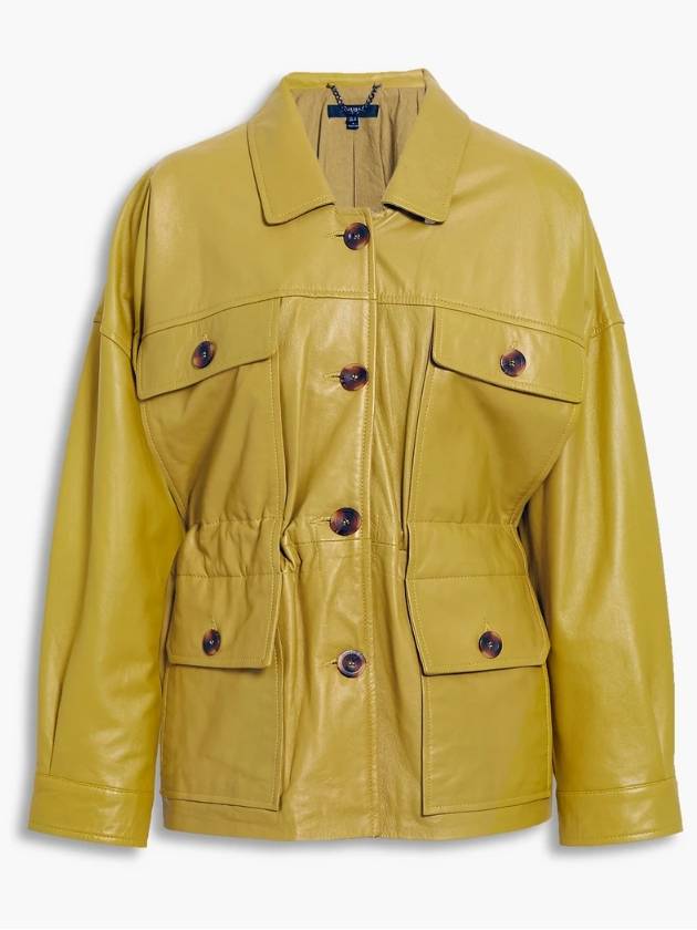 NB07 무바 여성 레더 자켓 Rosie leather jacket 45666037505285179