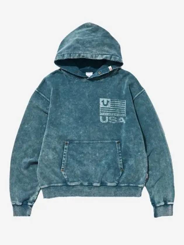트루릴리젼 안티스모그 후디 인디고 True Religion Antismog Hoodie Indigo