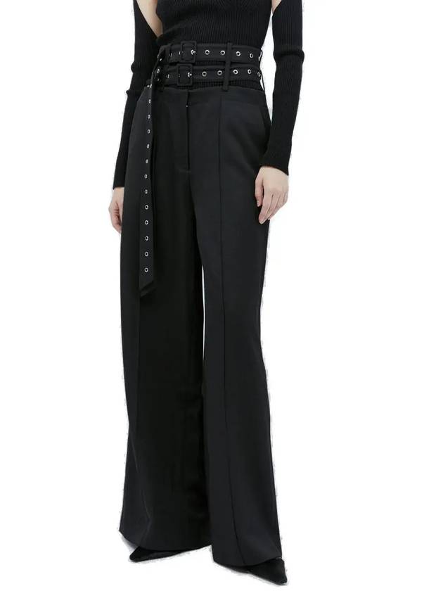 로크 벨티드 하이웨이스트 팬츠 R1CA90WM_00BLACK