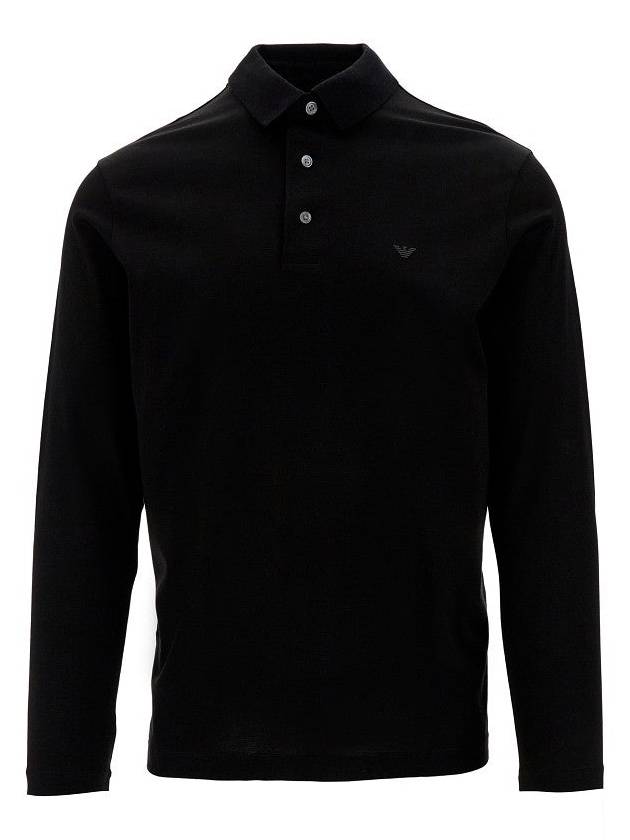 EMPORIO ARMANI Jersey polo shirt with logo
