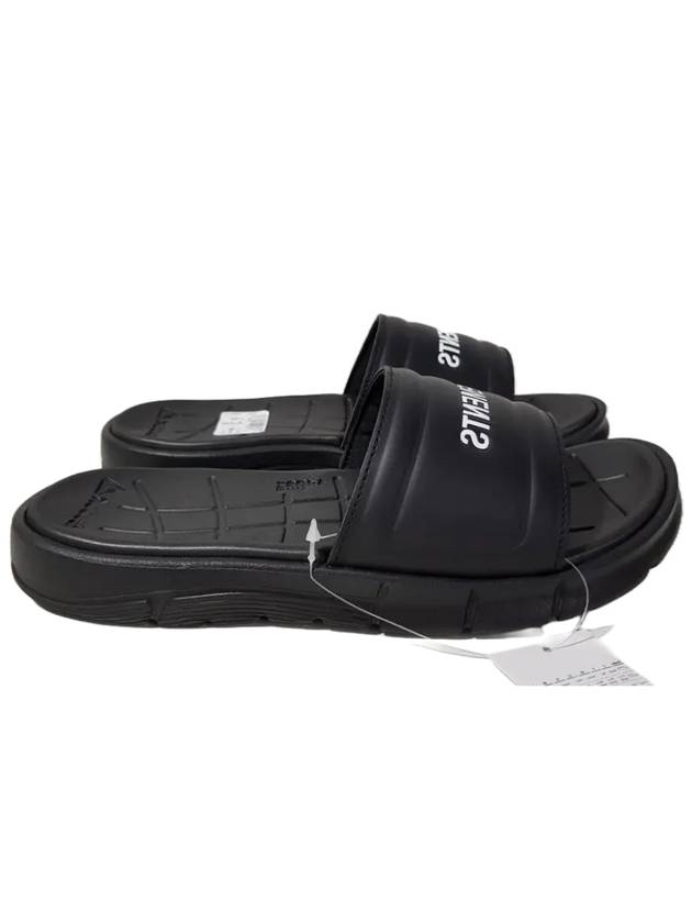베트멍 USSRE4 BLACK WHTITE 여성 슬리퍼 블랙 VETEMENTS